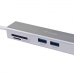 Hub USB Equip 133480 Grigio