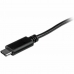 Kabelis USB C Startech USB2CC1M             USB C Melns