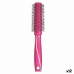 Ronde kwast Fuchsia Siliconen Plastic (12 Stuks)