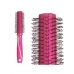 Brosse Ronde Berilo 354 Fuchsia Silicone Plastique (12 Unités)