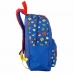 Mochila Escolar Super Mario Azul Vermelho 41 x 31 x 15 cm