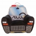 Bērna krēsls Policijas mašīna 52 x 48 x 51 cm Melns Akrīls (52 x 48 x 51 cm)