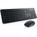 Клавиатура и мышь Dell KM3322W Qwerty US Чёрный QWERTY