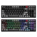 Toetsenbord A4 Tech A4TKLA47261 Monteuse Zwart Multicolour QWERTY