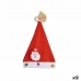 Father Christmas Hat White Red (12 Units)