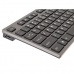 Klaviatuur A4 Tech KV-300H QWERTY Must Hall Mustvalge Must/Hall