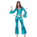 Costume per Adulti Disco Azzurro