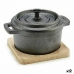 Saucepan Kinvara 219SJ091 Brown Black Bamboo Forged steel 13 x 10 x 8,5 cm (12 Units)