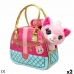 Bamse Funville Cutekins Håndtasker Kat 20 x 19 x 14 cm (2 enheder)