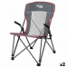 Scaun de camping pliabil Aktive Gri 59 x 97 x 68 cm (2 Unități)