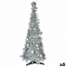 Kerstboom Zilverkleurig Klatergoud 37 x 37 x 105 cm (6 Stuks)