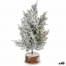 Kerstboom 120 cm Wit Bruin Groen Hout Plastic (48 Stuks)