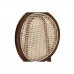 Sittpall DKD Home Decor Grön Mörkbrun Rattan Almträ 43 x 43 x 108 cm