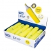 Fluorescerende Markeerstift Set Milan Geel (12 Stuks)