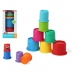 Jeu de construction avec blocs Small Playful Multicouleur (20 x 10 cm)