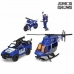 Playset de Veículos Junior Knows 6101 (4 pcs)