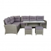 Conjunto de Sofá y Mesa DKD Home Decor Exterior 267 x 204 x 90 cm (4 pcs)