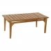 Set med bord och 3 fåtöljer DKD Home Decor Teak 127 x 72 x 88 cm (4 pcs)