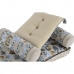 Chaise de jardin DKD Home Decor Bleu Beige 90 x 55 x 18 cm