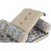 Sodo sofa DKD Home Decor Mėlyna Rusvai gelsva 90 x 55 x 18 cm