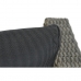 Bord med 3 lænestole DKD Home Decor Sort 137 x 66 x 70 cm 93 x 52 x 37 cm 137 x 66 x 73 cm