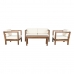 Conjunto de Mesa com 3 Poltronas DKD Home Decor 130 x 69 x 65 cm