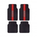 Vloermattenset voor auto Sparco SPC1913RS Universeel Zwart/Rood (4 pcs)