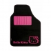 Conjunto de Tapetes de Carro Hello Kitty Preto Cor de Rosa (4 pcs)