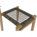 Conjunto de mesa com 4 cadeiras DKD Home Decor 90 cm 150 x 90 x 75 cm