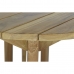 Conjunto de mesa com 4 cadeiras DKD Home Decor 90 x 90 x 75 cm 100 x 100 x 76 cm