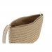 Strandtaske DKD Home Decor Brun Grøn Beige Mint Fiber 43 x 10 x 28 cm (2 enheder)