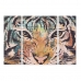 3-ramsset DKD Home Decor Kolonial Tiger 140 x 3,8 x 100 cm