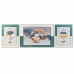 Juego de 3 cuadros DKD Home Decor Moderno (240 x 3 x 80 cm)