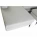 Kotna sedežna garnitura DKD Home Decor Siva Poliester Kovina (240 x 160 x 88 cm)