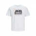 Herren Kurzarm-T-Shirt Jack & Jones LOGO TEE SS 12252376 Weiß