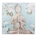 Kép DKD Home Decor CU-181694 Vászon Buddha Keleti (140 x 3 x 140 cm) (2 pcs)