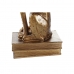 Raamatutugi DKD Home Decor Леопард Смола Колониален (16 x 11 x 33 cm)