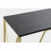 Entremøbel DKD Home Decor Svart Gyllen Tre Metall 107,5 x 36 x 79,5 cm