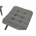 Poltrona DKD Home Decor Nero Grigio Metallo 69 x 77 x 91 cm