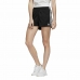 Sport rövidnadrág nők számára Adidas  3 Stripes  Fekete