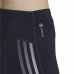 Sportleggings voor Dames Adidas Run Icons Zwart