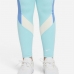 Sportleggings for kvinner Nike Dri-FIT One Akvamarin