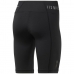 Sportleggings voor Dames Reebok  Les Mills Fietsen Zwart