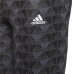 Leggings de Desporto de Mulher Adidas Essentials Logo Cinzento