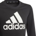 Sweatshirt uden hætte til piger  G BL SWT Adidas  GP0040 Sort