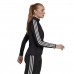 Sportjack voor dames Adidas Aeroready Zwart