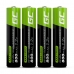 Laddningsbara Batterier Green Cell GR04 800 mAh 1,2 V AAA