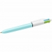 Set Balpennen Bic Fun Blauw Wit (12 Onderdelen)