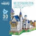 3D Pusle Colorbaby New Swan Castle 95 Tükid, osad 43,5 x 33 x 18,5 cm (6 Ühikut)