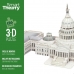 3D Puzzle Colorbaby Capitolio 126 Darabok 52,5 x 20,5 x 23,5 cm (6 egység)